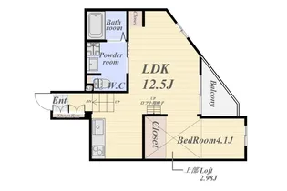 Be LAB【1階】の間取り