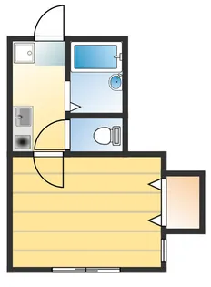 神奈川県川崎市幸区古川町【アパート】の間取り