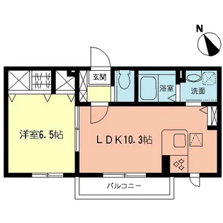 アルエットC【1階】の間取り