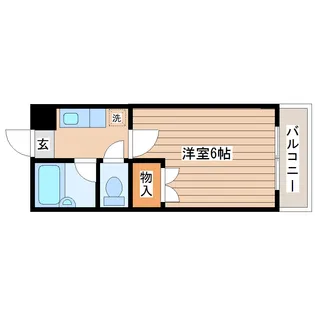 プレステージ横田【3階】の間取り