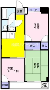 ロイヤルハイムカトーII【2階】の間取り