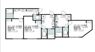 プリモつるみ【2階】の間取り