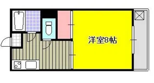 グッドウィル【2階】の間取り