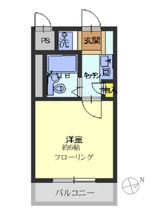 ヴィラヤマナカIII【3階】の間取り