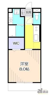 エスタシア光【2階】の間取り