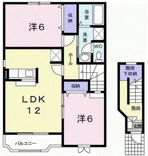 アネーロ【2階】の間取り