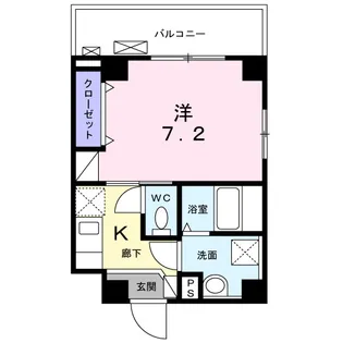 ヴァリヴィラージュ【5階】の間取り