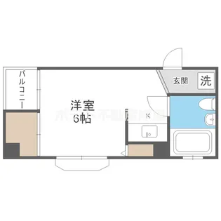 シティヒル【1階】の間取り