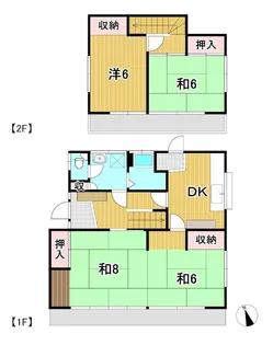 茨城県日立市西成沢町4【一戸建】の間取り