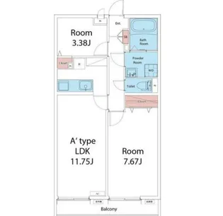 リブリ・三軒茶屋【1階】の間取り