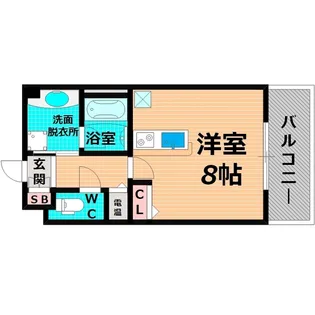 デイグラン鶴見【2階】の間取り