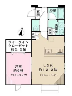 東京都練馬区春日町2【アパート】の間取り