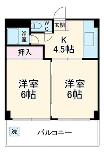 メディカルマンション【4階】の間取り