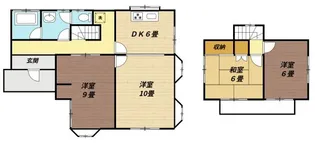 千葉県市原市中高根【一戸建】の間取り
