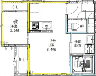 G-smart光の森【1階】の間取り