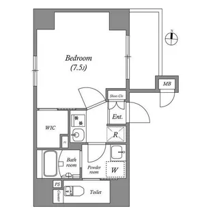 ルネサンスコート錦糸町【6階】の間取り