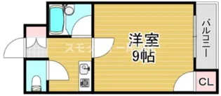 コスモレジデンス住之江【7階】の間取り