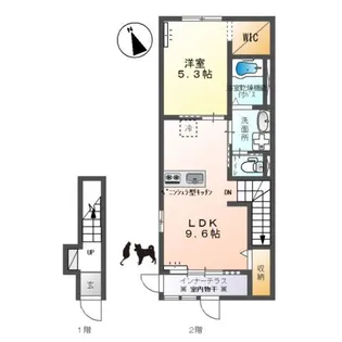 ヴィエナ【2階】の間取り