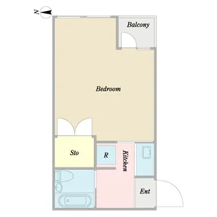 吉住コーポ亀戸第二【2階】の間取り