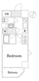 東京都台東区日本堤1【マンション】の間取り