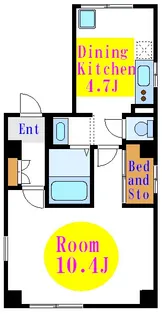 TーTWO(T-2)ビル【2階】の間取り