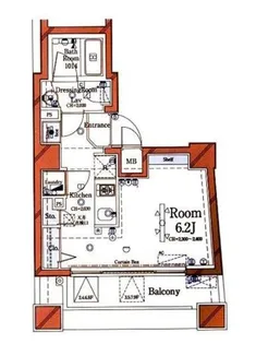セジョリ早稲田【5階】の間取り