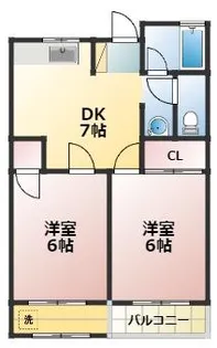 シュロスT・Y【1階】の間取り