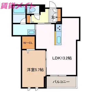 コンフォルタ【3階】の間取り