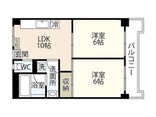 美笠ビル【3階】の間取り