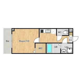 (仮称)ジーメゾン中葛西【1階】の間取り