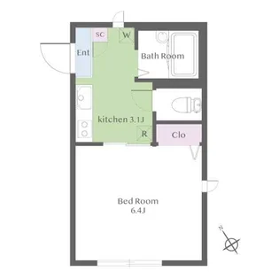 プレミア・エステート【3階】の間取り