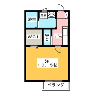 ROMEO【2階】の間取り