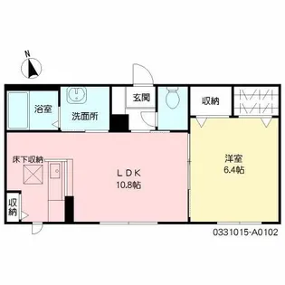 シャーメゾンS【1階】の間取り