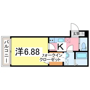 フェリーチェV【3階】の間取り