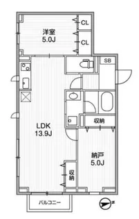 i-LAND荻窪【1階】の間取り