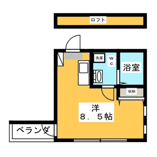 ウィンマンション【2階】の間取り