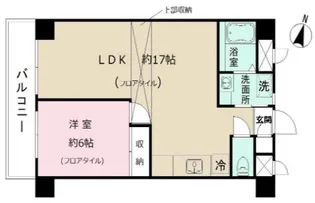 オーベルジュ桐ヶ丘【5階】の間取り