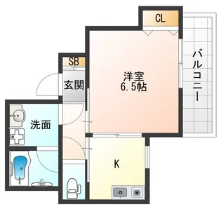 PLACE ONE【3階】の間取り