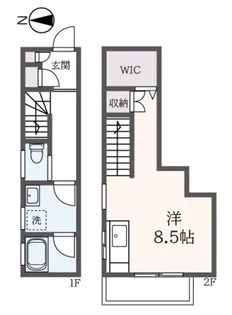 コート四季の間取り