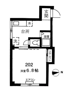 十番Mビル【2階】の間取り