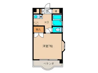 HIBARI HILLS【3階】の間取り