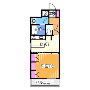 KAISEI堺【3階】の間取り