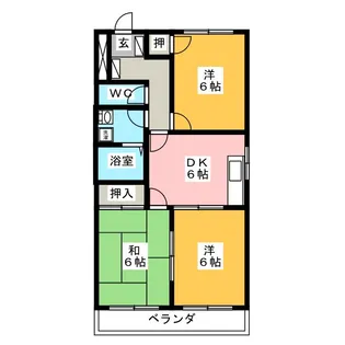 安田ビル【2階】の間取り