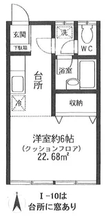 アステール I【1階】の間取り