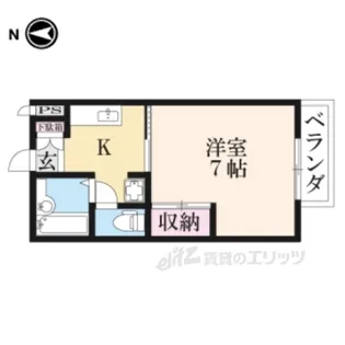 ヴィラ・エステート【2階】の間取り