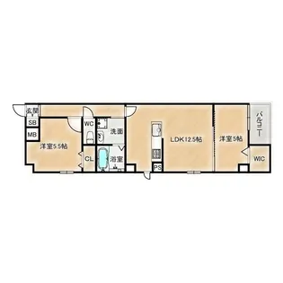 Rafino【5階】の間取り