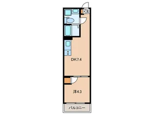 メゾン・ド・グラース馬込【3階】の間取り