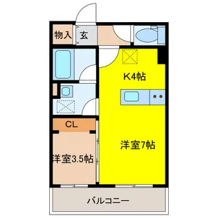 Life Line 38【1階】の間取り