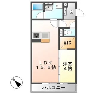 WISE SQUARE【1階】の間取り