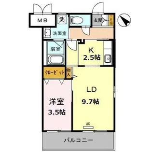 casa nouveau【2階】の間取り